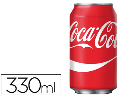 Refresco Coca-Cola lata 330ml.